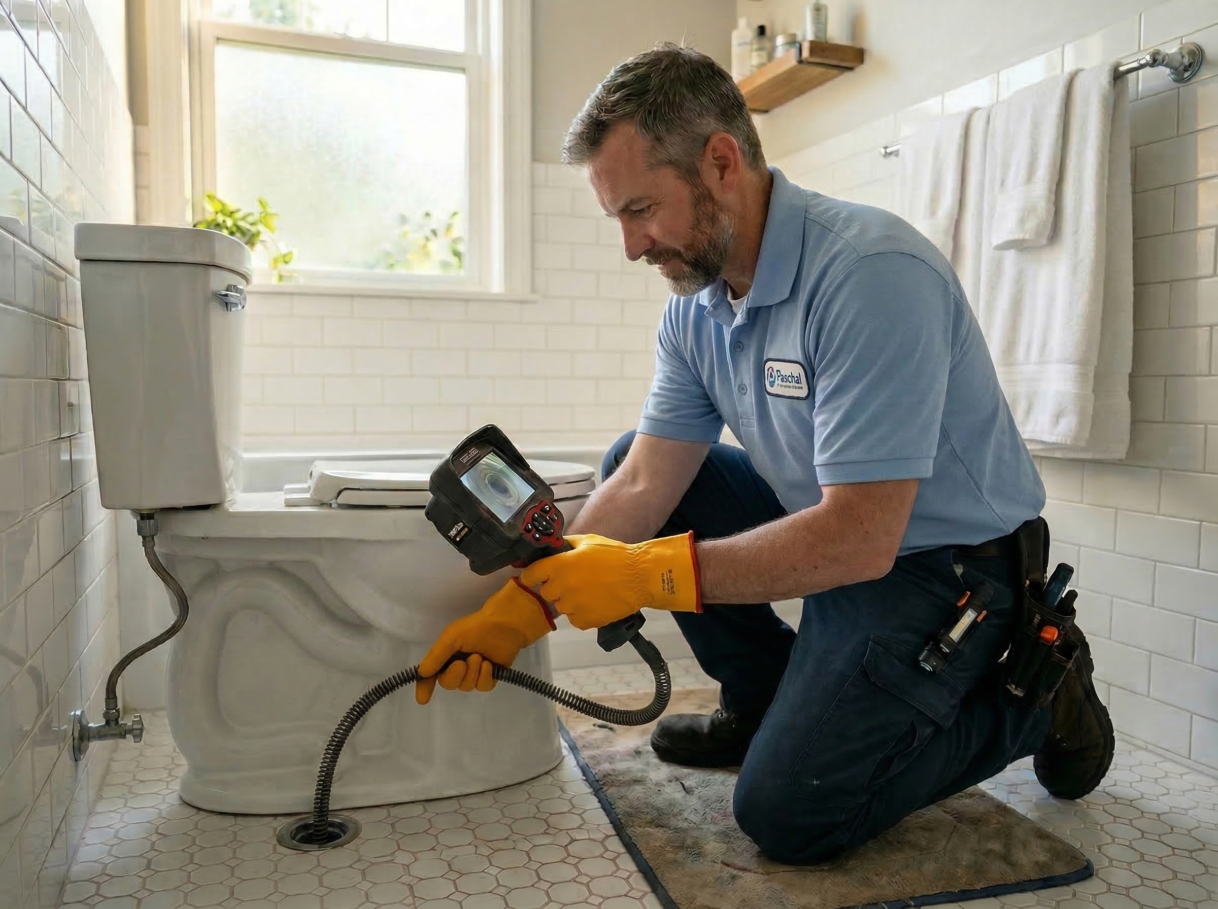 Paschal tech at main line emergency