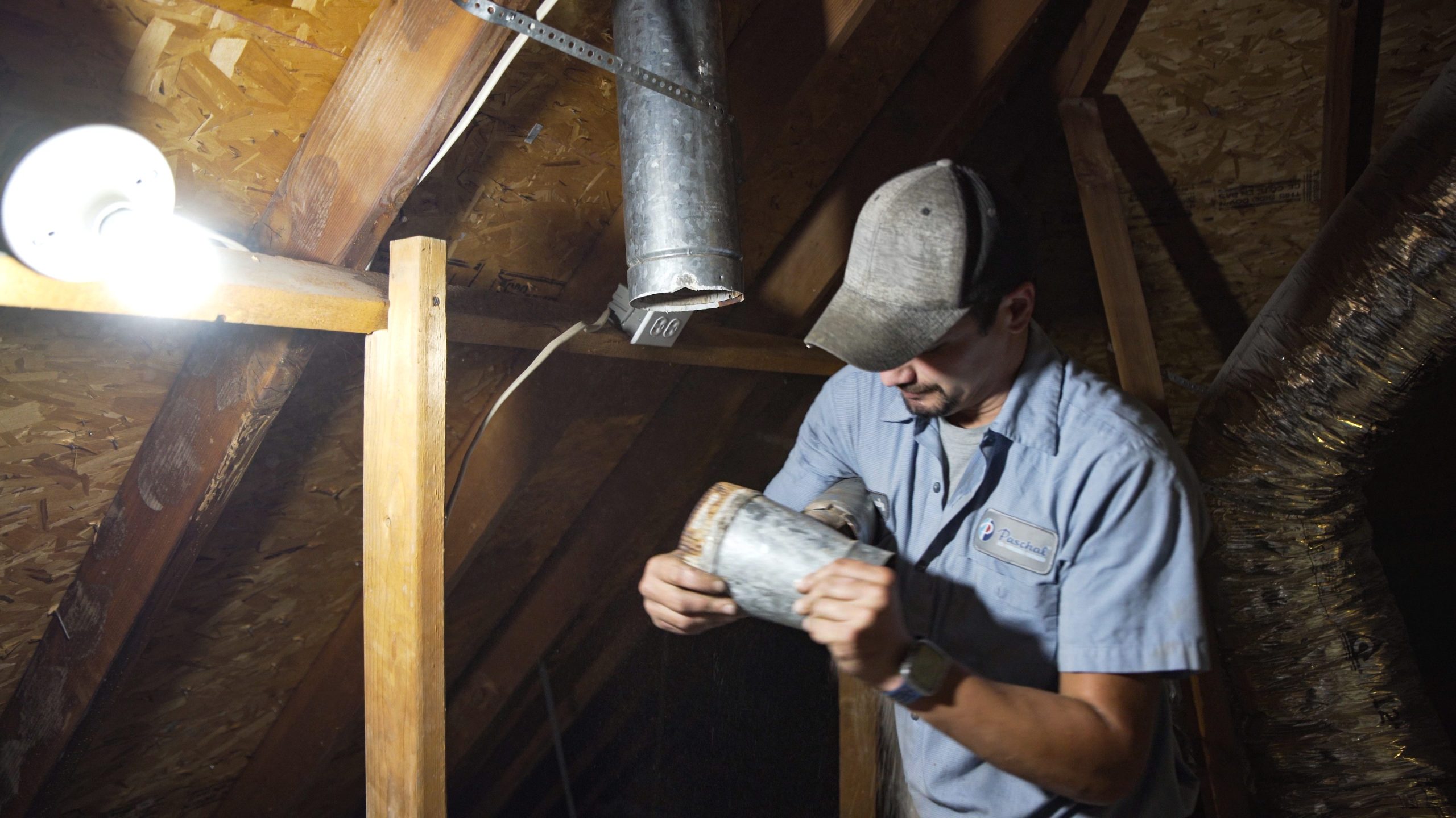 New construction AC installation